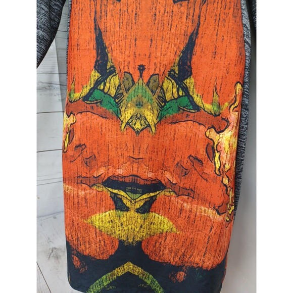 Aster By Firmiana Dress Long Sleeve Gray Goth Emo Spycodelic Sz Ĺ - Picture 4 of 11